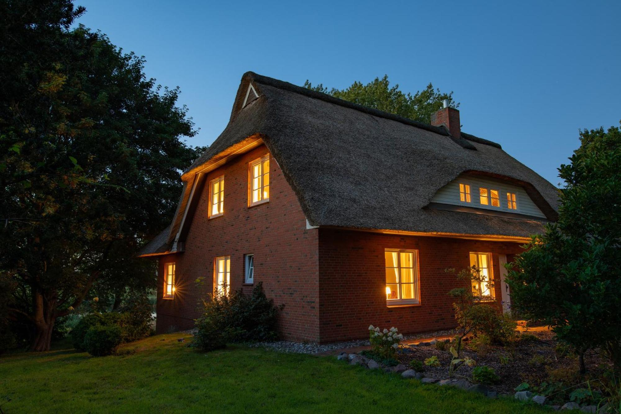 Reetdachhaus Eiderblick Villa Breiholz Eksteriør billede