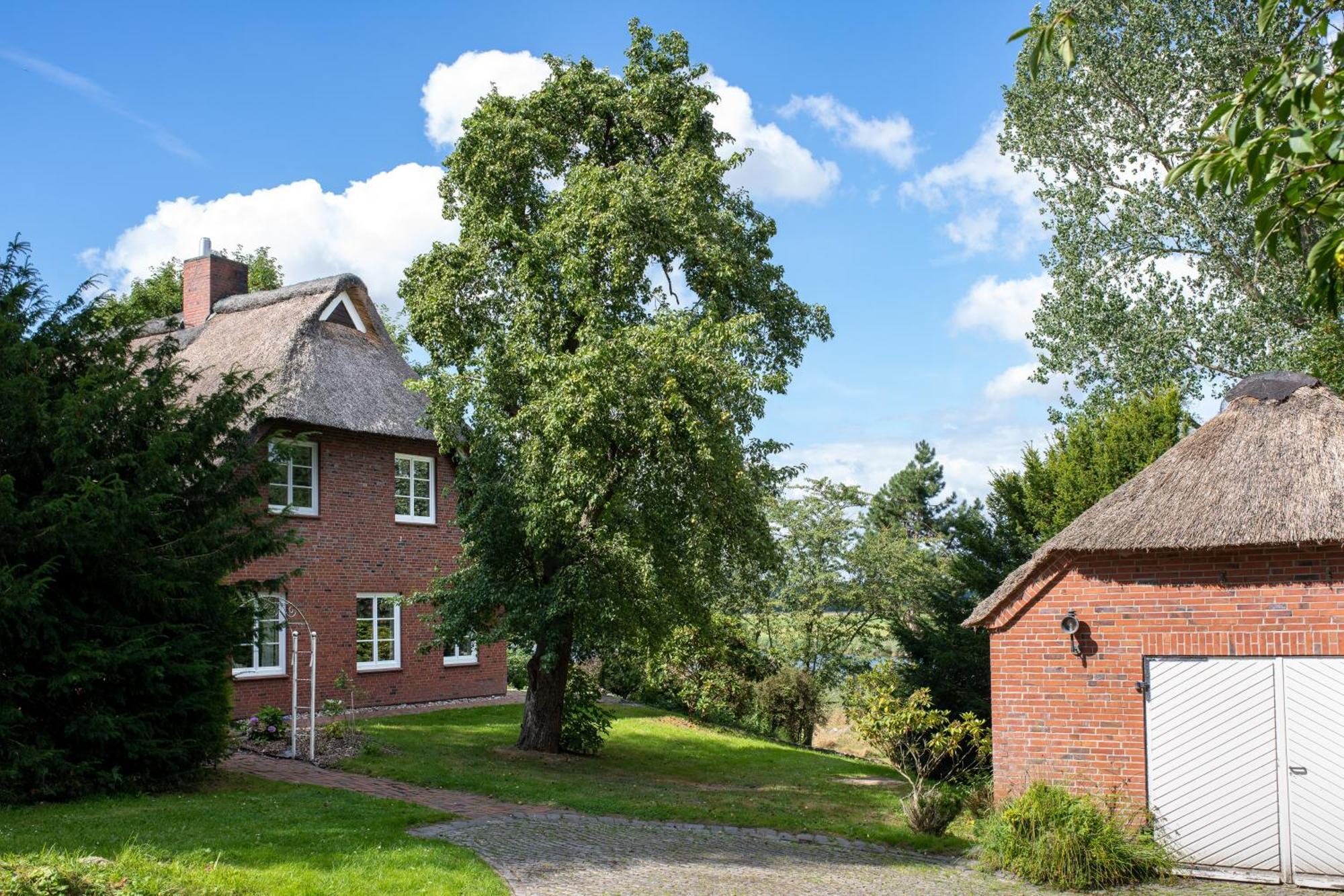 Reetdachhaus Eiderblick Villa Breiholz Eksteriør billede