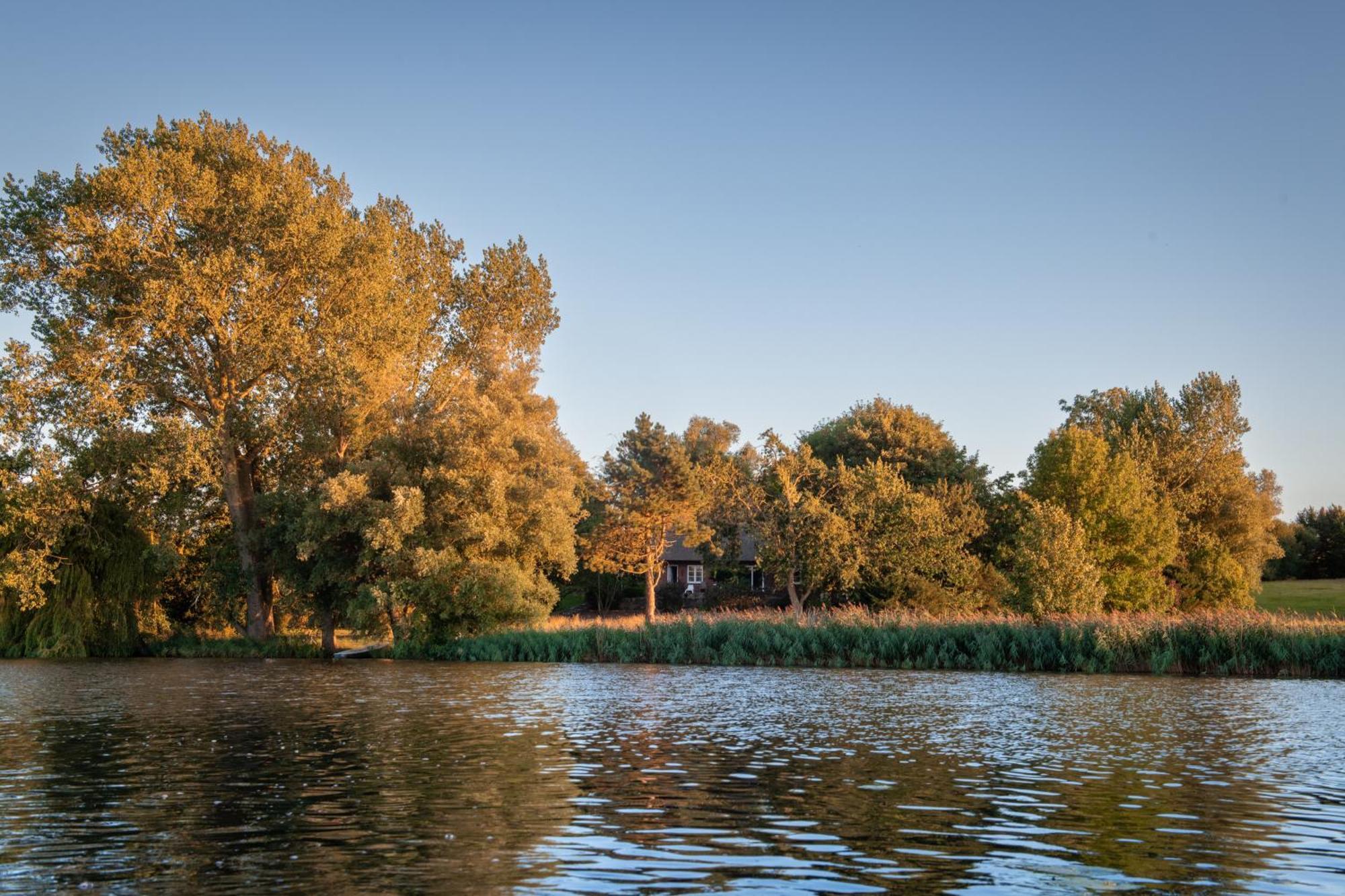 Reetdachhaus Eiderblick Villa Breiholz Eksteriør billede